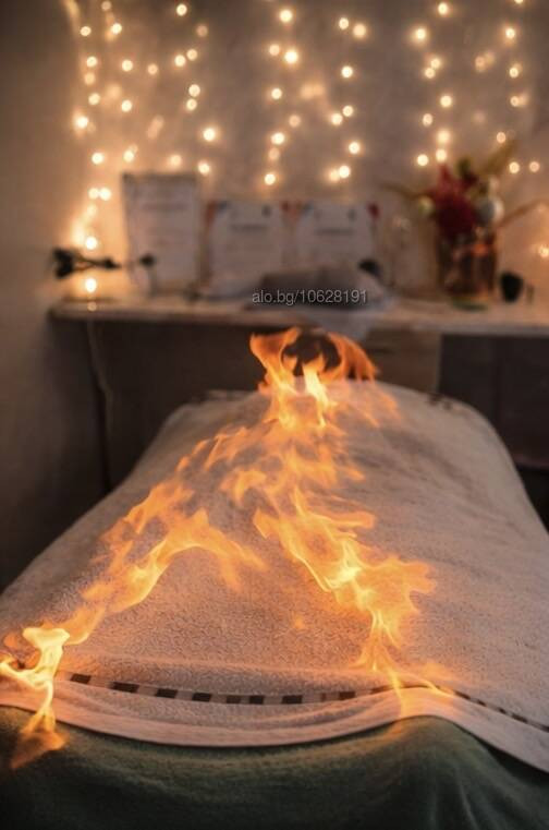 Масаж с огън. Пречистване с огън 🔥
